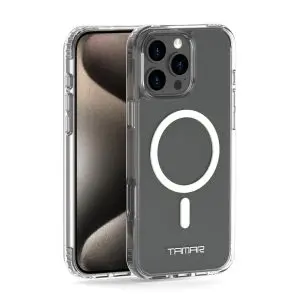 כיסוי שקוף תומך MagSafe לאייפון iPhone 16 Pro מבית GripCase