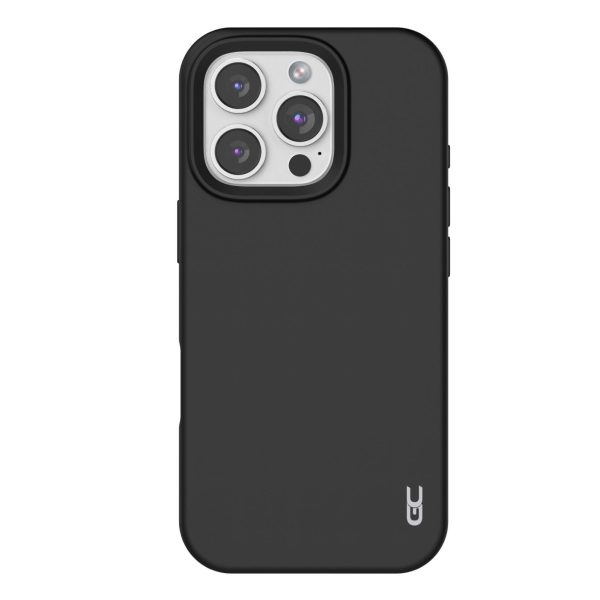 כיסוי סילקון איכותי תומך MagSafe עבור Iphone 16 Pro  בצבע שחור