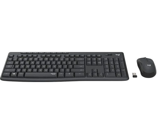 סט מקלדת ועכבר אלחוטיים Logitech Wireless Combo MK295 עברית ואנגלית, בצבע שחור – תמונה 2