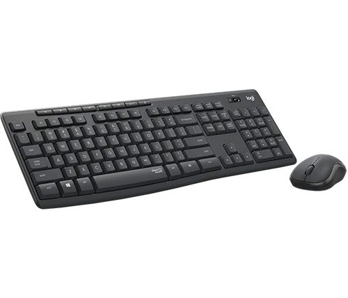 סט מקלדת ועכבר אלחוטיים Logitech Wireless Combo MK295 עברית ואנגלית, בצבע שחור – תמונה 3