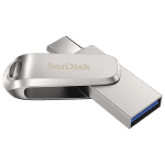 התקן בנפח  DUAL USB3.1/TYPEC LUXE 64GB מבית SanDisk בעיצוב קל ונשלף