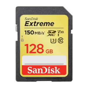 כרטיס זיכרון SanDisk Extreme Extreme SDXC 128GB SDSDXV5-128G 128GB SD UHS-I