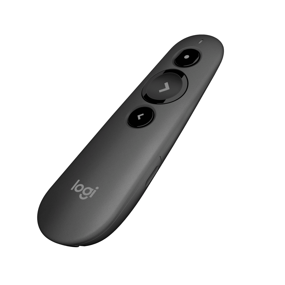 שלט אלחוטי למצגות Logitech R500 2.4GH בצבע שחור