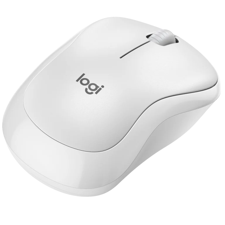 עכבר Bluetooth שקט Logitech M240 Silent – צבע לבן – תמונה 3