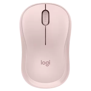 עכבר Bluetooth שקט Logitech M240 Silent – צבע ורוד