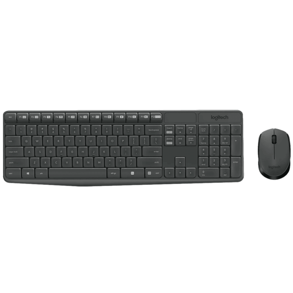 סט מקלדת ועכבר אלחוטיים Logitech MK235