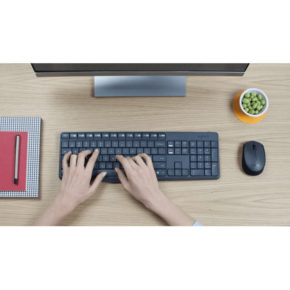סט מקלדת ועכבר אלחוטיים Logitech MK235 – תמונה 2