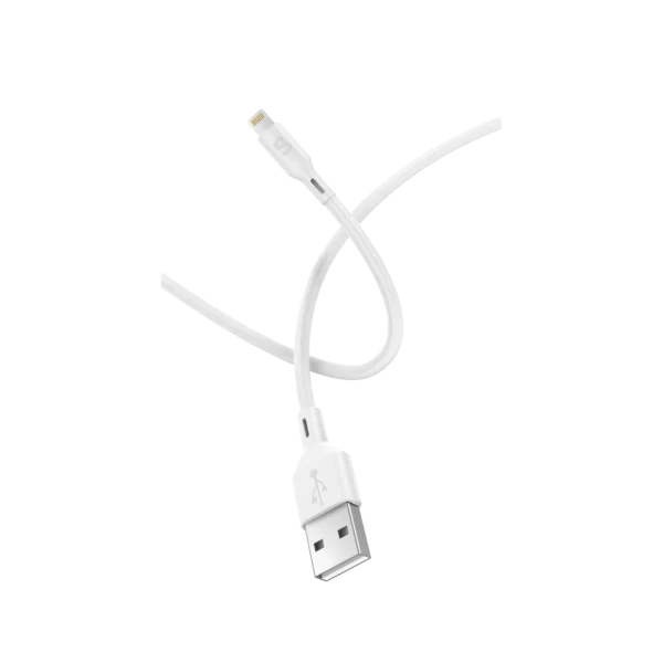 כבל Lightning to USB-A בצבע לבן מבית Miracase