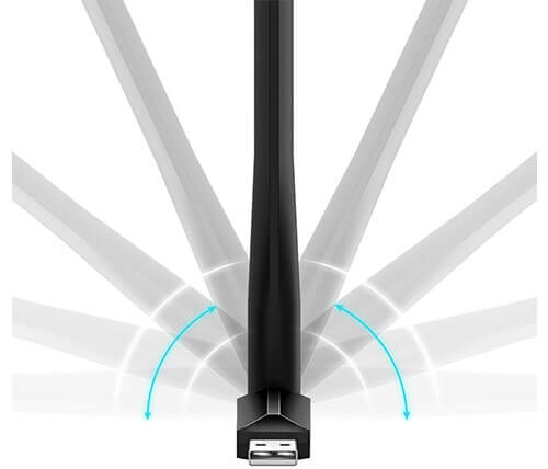 מתאם רשת אלחוטית TP-Link Archer T3U Plus AC1300 Wireless Dual Band USB – תמונה 3