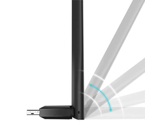 מתאם רשת אלחוטית TP-Link Archer T3U Plus AC1300 Wireless Dual Band USB – תמונה 4