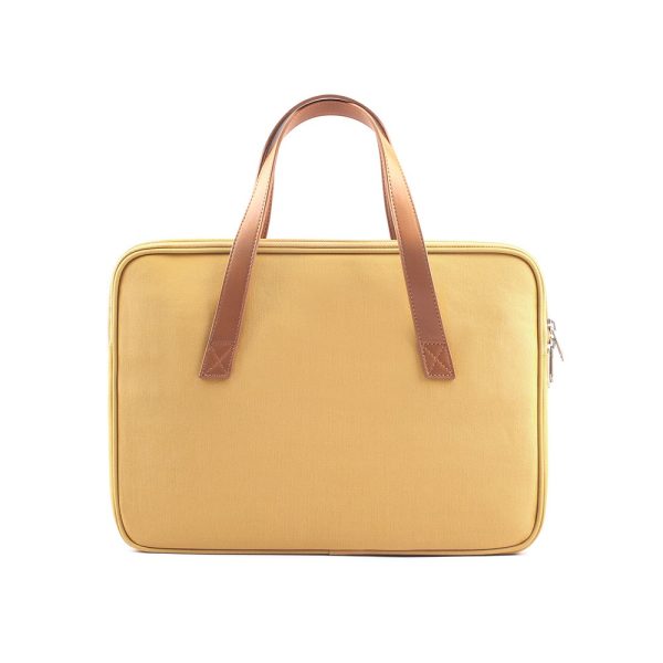⁦תיק נשיאה יוקרתי JCPal Milan briefcase Sleeve, 15/16-inch, Sand⁩ – תמונה ⁦2⁩