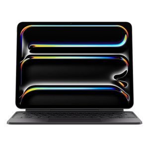 מקלדת Magic Keyboard לאייפד פרו 13 אינץ' (M4) בצבע שחור – שנה אחריות יבואן רשמי