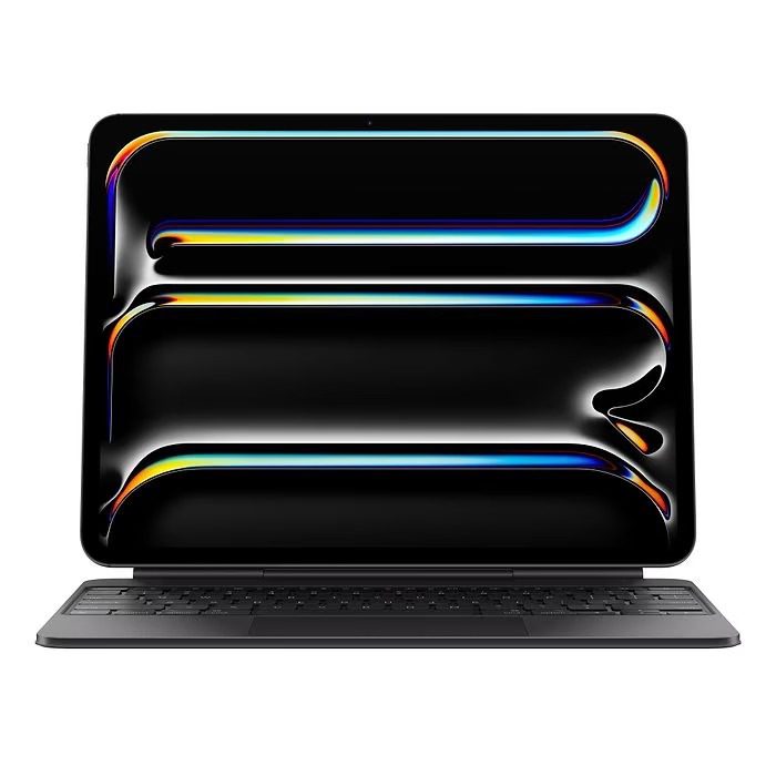 מקלדת Magic Keyboard לאייפד פרו 13 אינץ' (M4) בצבע שחור – שנה אחריות יבואן רשמי