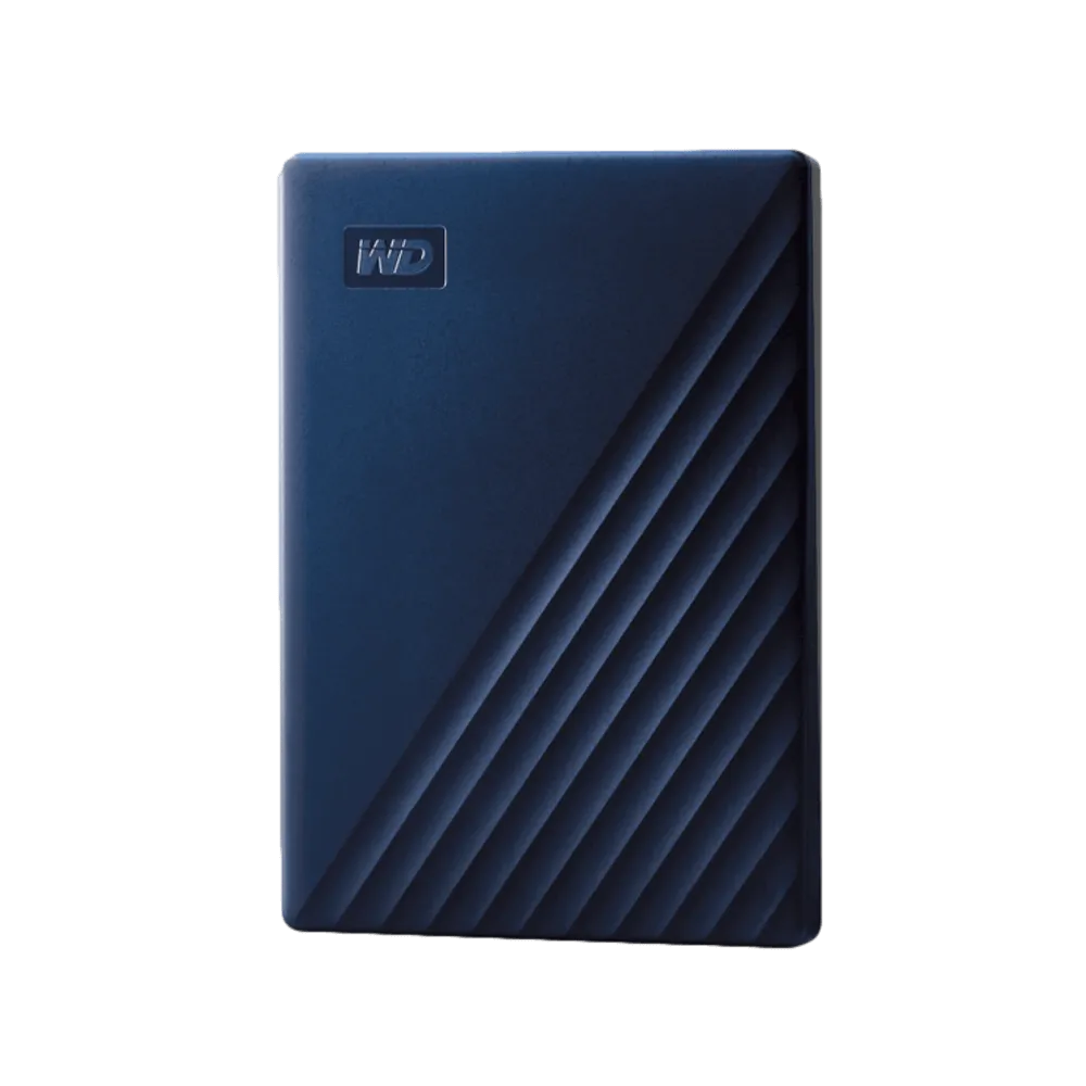 כונן Western Digital 2TB MY PASSPORT For Mac בצבע כחול