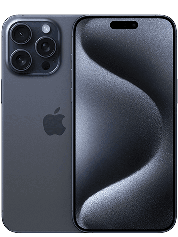 אייפון Apple iPhone 15 Pro Max 256GB בצבע Blue Titanium אחריות יבואן רשמי