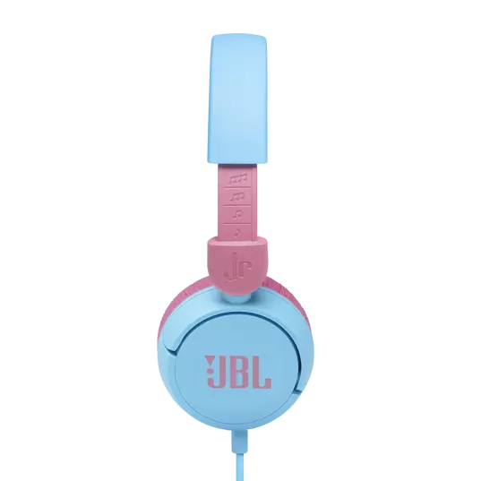 אוזניות קשת חוטיות לילדים JBL JR310 בצבע ורוד תכלת – תמונה 4
