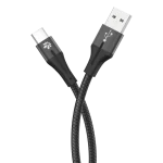 כבל USB-C שזור באורך 3 מטר לטעינה וסנכרון מהיר מבית Miracase – איכותי ועמיד