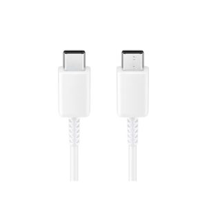 כבל Samsung Type-C ל־Type-C בצבע לבן – מקורי באורך 1 מטר