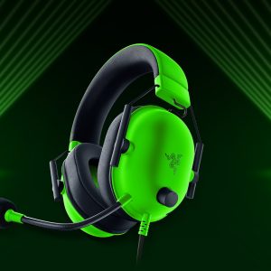 אוזניות גיימינג Razer BlackShark V2 X 3.5mm ירוק