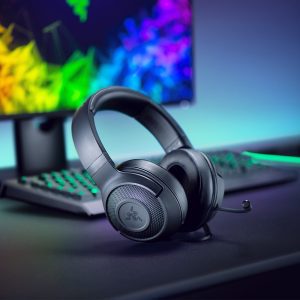 אוזניות גיימינג Razer Kraken X Lite שחור