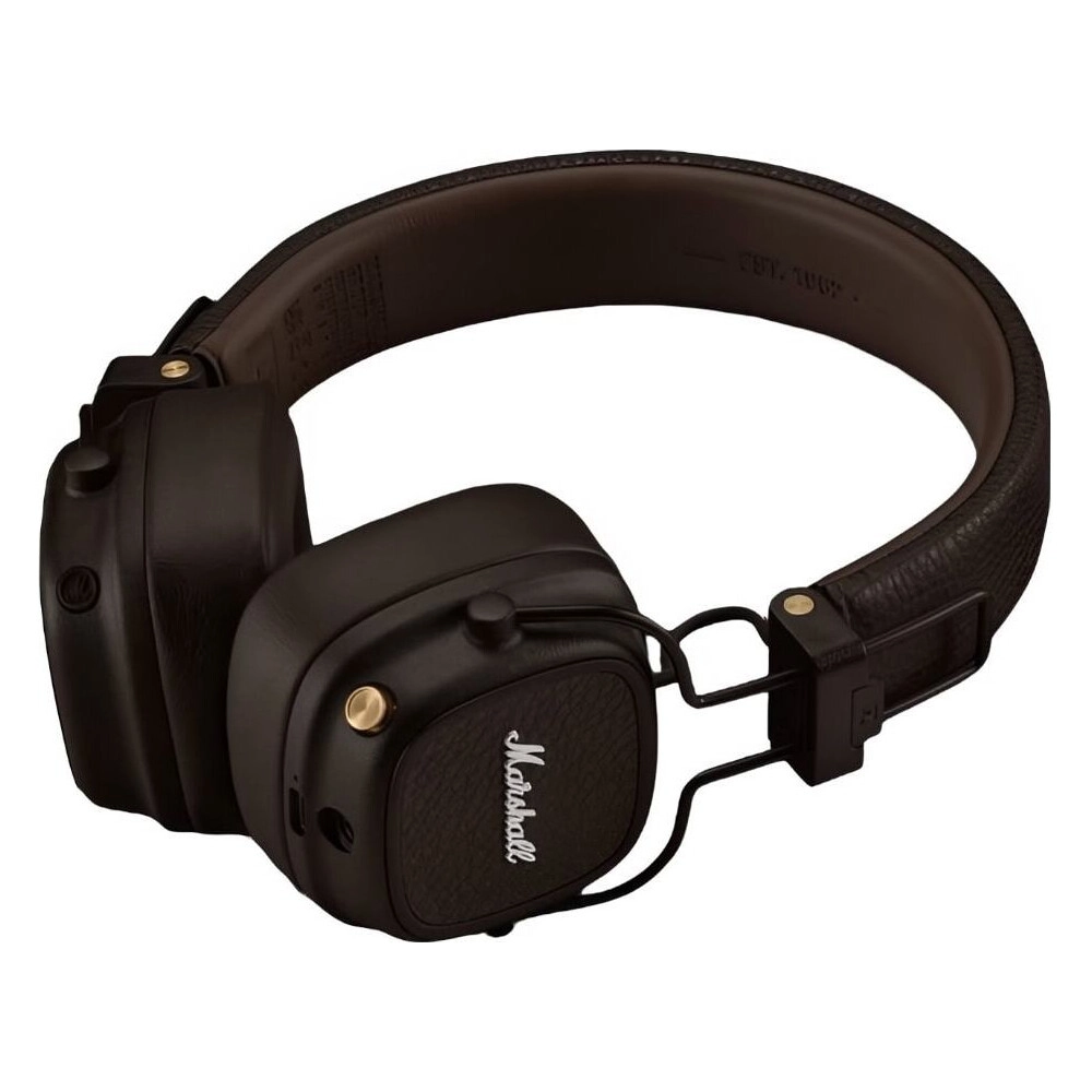 אוזניות קשת אלחוטיות | Marshall Major V - Brown – תמונה 3