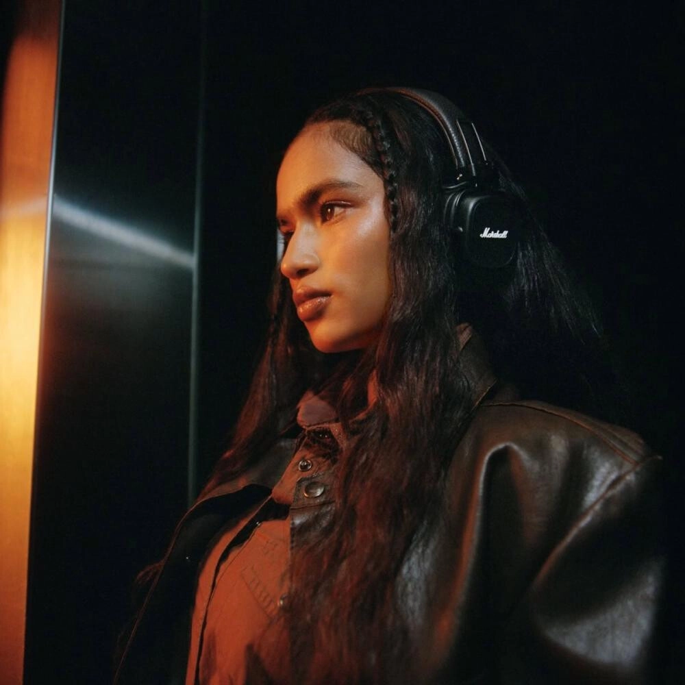 אוזניות קשת אלחוטיות | Marshall Major V - Brown – תמונה 5