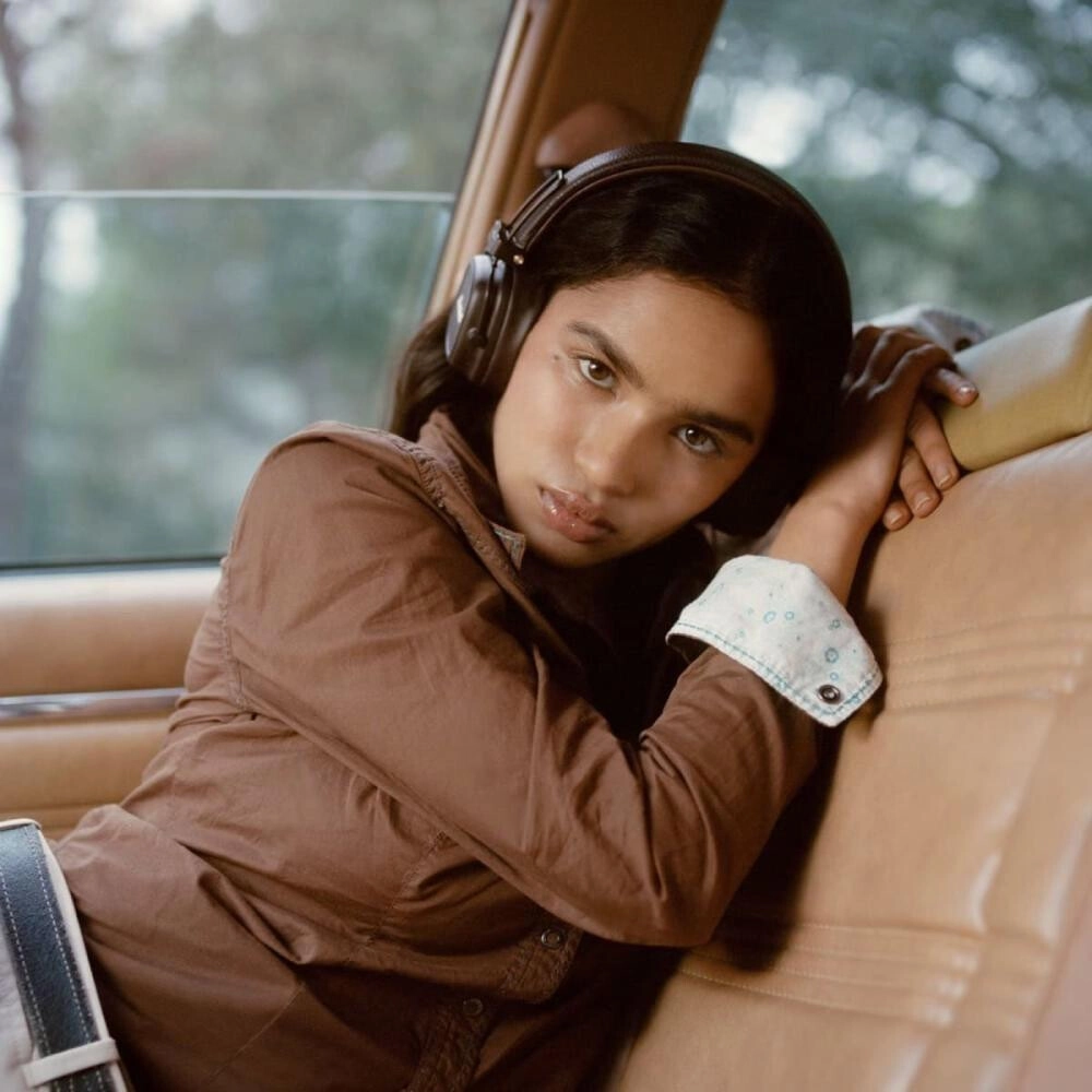 אוזניות קשת אלחוטיות | Marshall Major V - Brown – תמונה 6