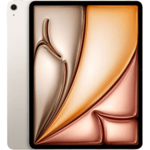 אייפד Apple iPad Air 13 אינץ' (M2) 256GB Wi‑Fi בצבע Starlight – אחריות יבואן רשמי