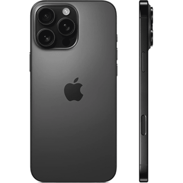 ⁦אייפון Apple iPhone 16 Pro Max בנפח 256GB בצבע טיטניום שחור – שנה אחריות יבואן רשמי⁩ – תמונה ⁦2⁩