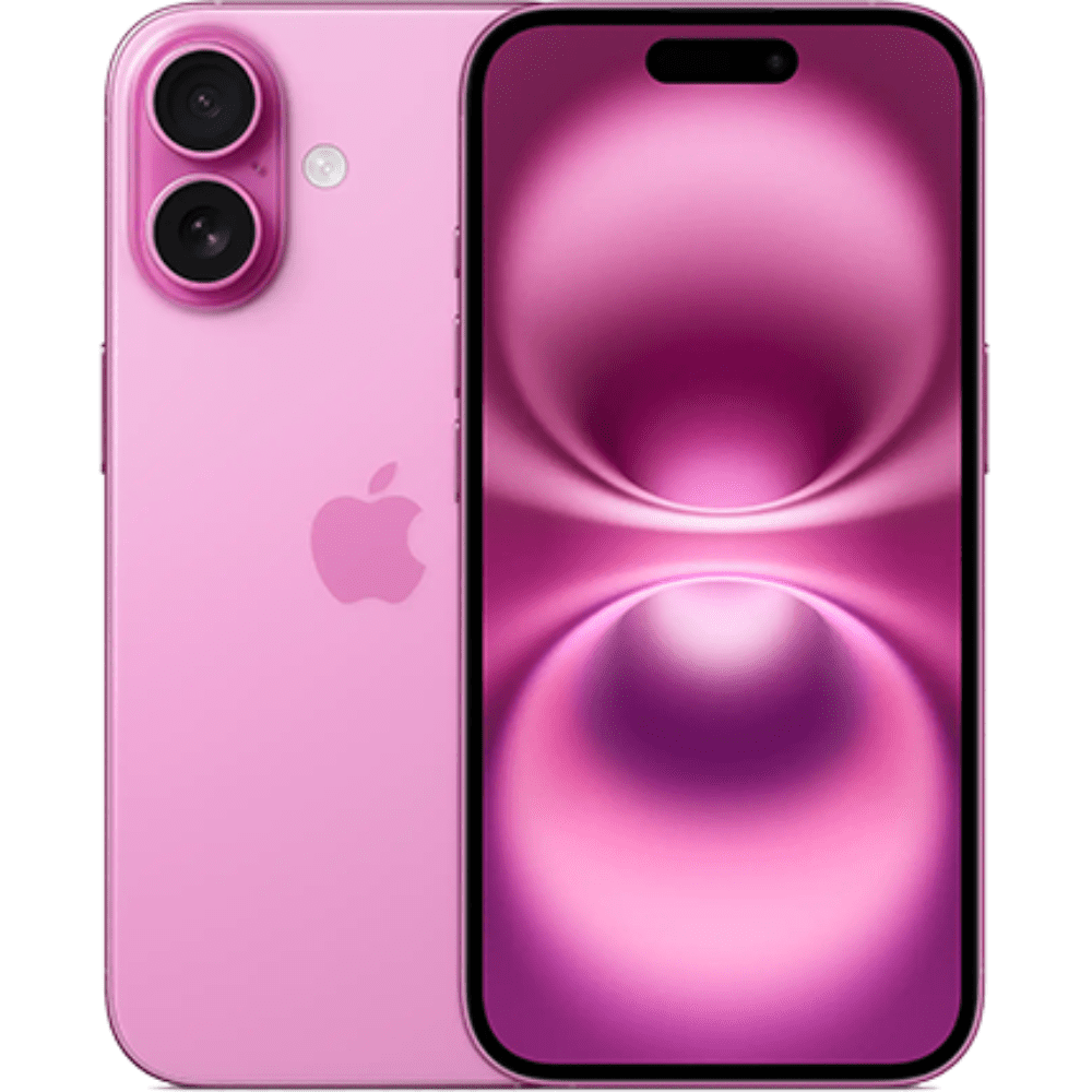 אייפון Apple iPhone 16 בנפח 256GB בצבע ורוד – שנה אחריות יבואן רשמי