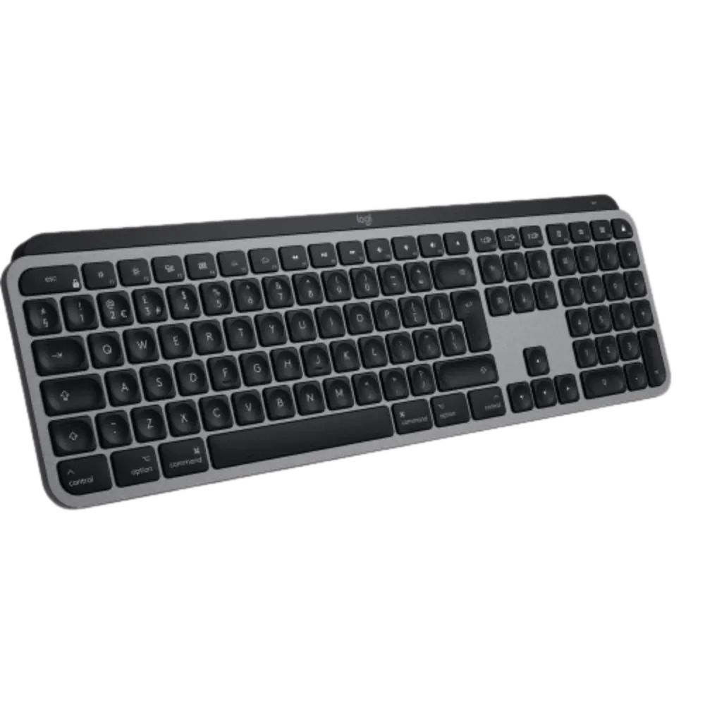 מקלדת אלחוטית Logitech MX Keys For Mac Bluetooth/USB בצבע אפור חלל – תמונה 2
