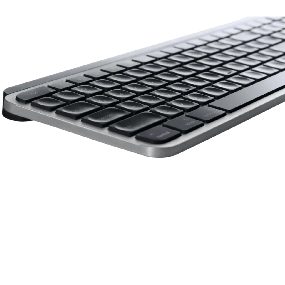 מקלדת אלחוטית Logitech MX Keys For Mac Bluetooth/USB בצבע אפור חלל – תמונה 4