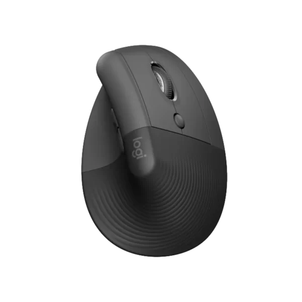 עכבר ארגונומי אנכי אלחוטי Logitech Lift Vertical USB/BT בצבע שחור
