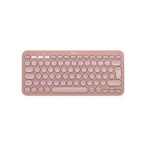 מקלדת בלוטוס' Logitech PEBBLE KEYS 2 K380S בצבע ורוד