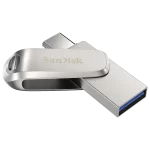 התקן בנפח DUAL USB3.1/TYPEC LUXE 256GB מבית SanDisk בעיצוב קל ונשלף
