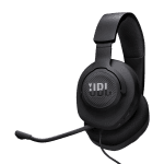 אוזניות גיימינג חוטיות עם מיקרופון Jbl Quantum 100M2 בצבע שחור