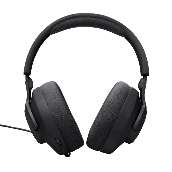 אוזניות גיימינג חוטיות עם מיקרופון Jbl Quantum 100M2 בצבע שחור – תמונה 2