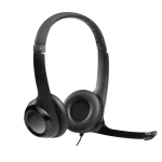 אוזניות חוט עם מיקרופון למחשב עם חיבור Logitech H390 USB