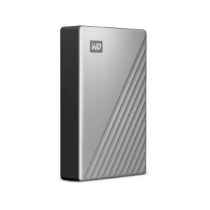 כונן חיצוני נייד Western Digital My Passport 5TB USB-C - אפור