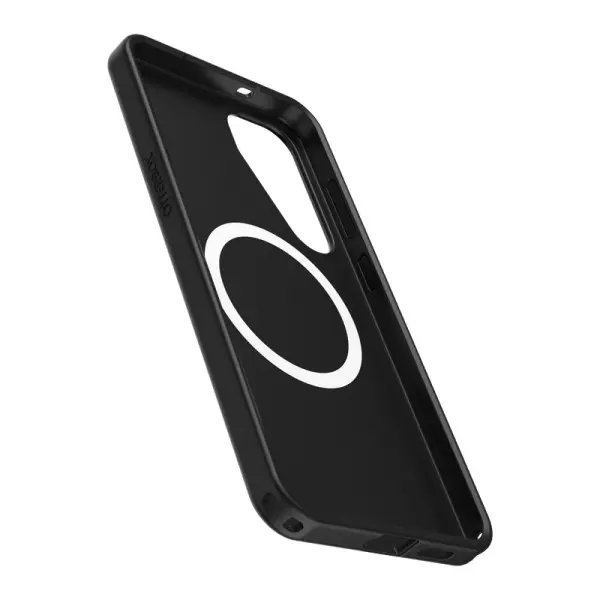 כיסוי OtterBox Symmetry שחור תומך MagSafe ל-Samsung Galaxy S25 – מגן מקורי דק ועמיד במיוחד – תמונה 3