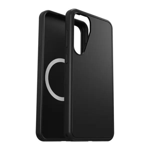 כיסוי OtterBox Symmetry שחור תומך MagSafe ל-Samsung Galaxy S25 – מגן מקורי דק ועמיד במיוחד – תמונה 4