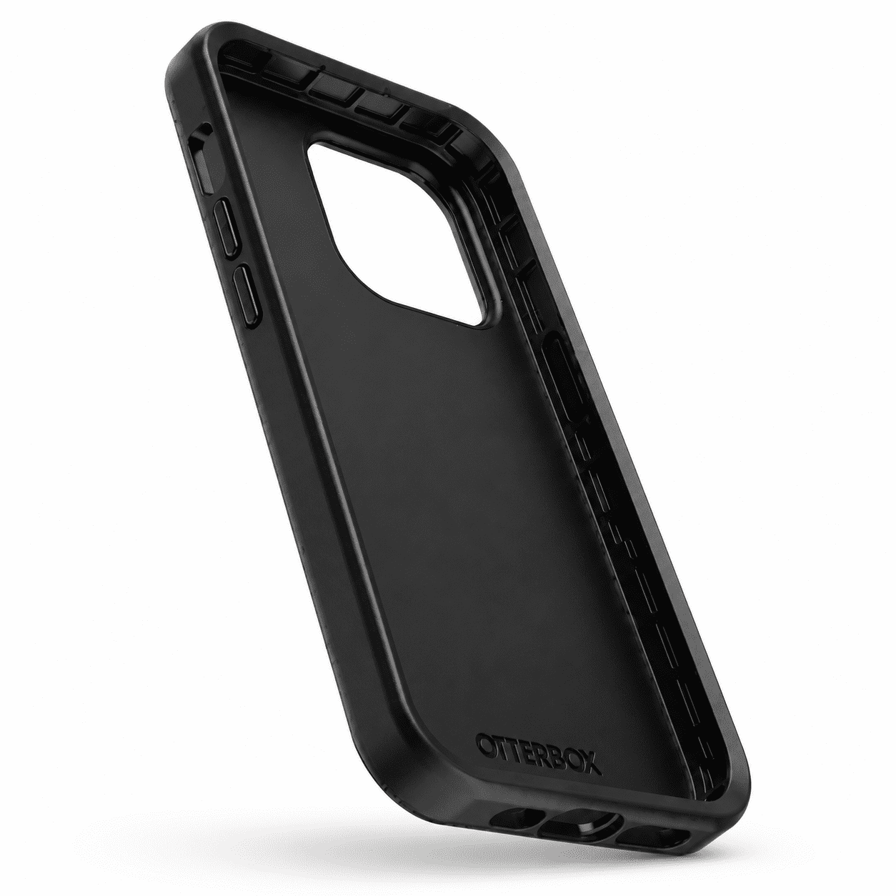 כיסוי OtterBox Symmetry שחור תומך MagSafe ל-iPhone 15 Plus – מגן מקורי דק ועמיד במיוחד – תמונה 2