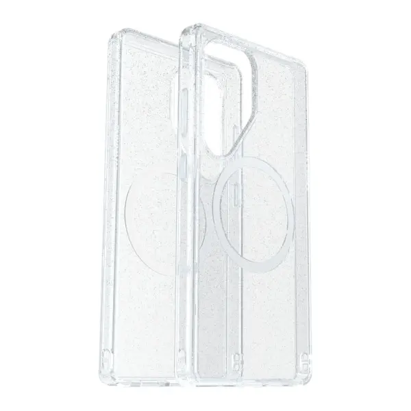 כיסוי OtterBox Symmetry Series לסמסונג Samsung Galaxy S24 Ultra - שקוף נצנץ – תמונה 4