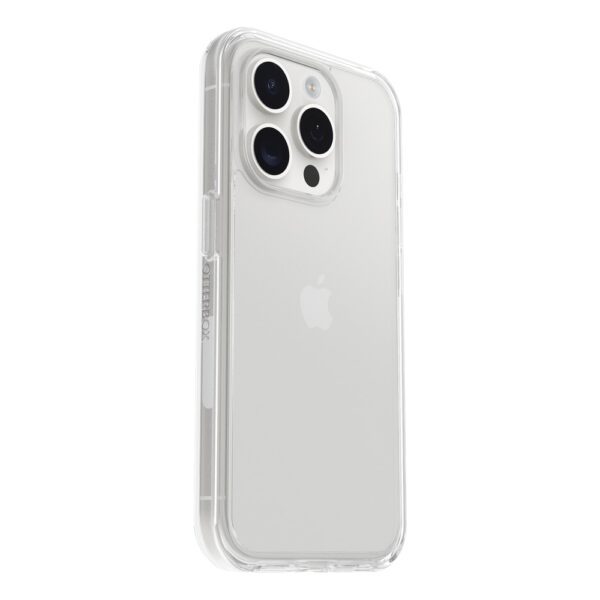 כיסוי OtterBox Symmetry שקוף תומך MagSafe ל-iPhone 15 Pro – מגן מקורי דק ועמיד במיוחד – תמונה 2