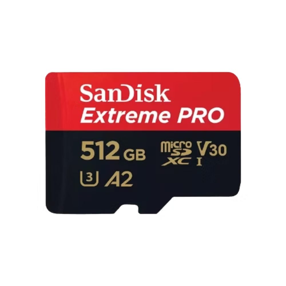 כרטיס זיכרון MicroSD SanDisk Extreme PRO 512GB 200MB/s UHS-I – תמונה 2