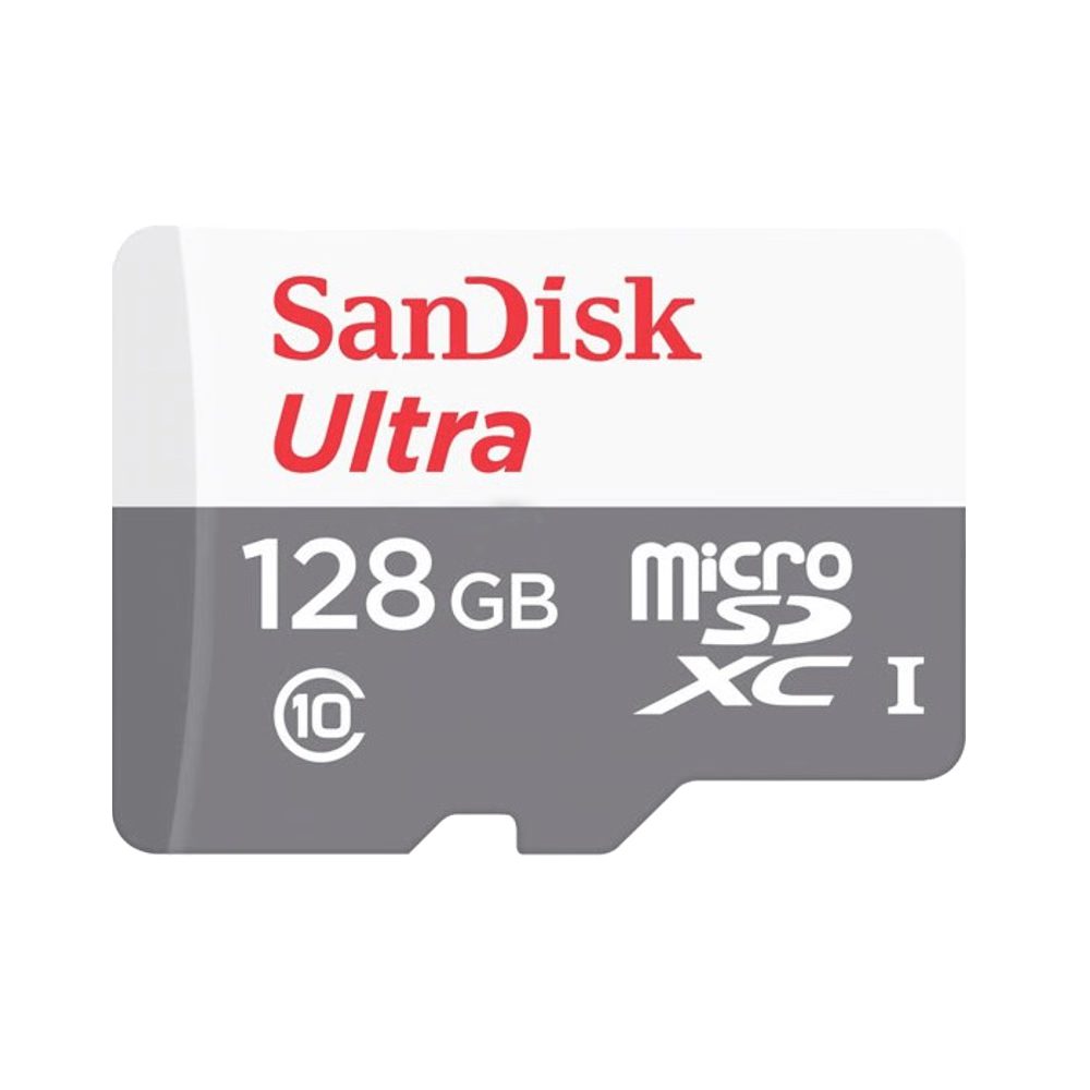 כרטיס זיכרון MicroSD SanDisk Ultra Lite 128GB 100MB/s UHS-I