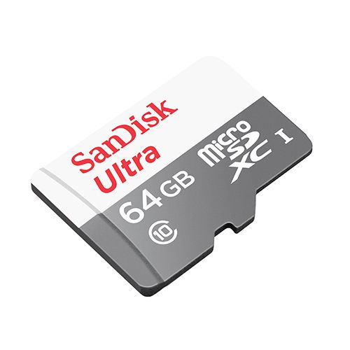 כרטיס זיכרון MicroSD SanDisk Ultra Lite 64GB 100MB/s UHS-I – תמונה 2