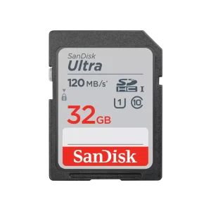 כרטיס זיכרון SD SDXC SanDisk Ultra 32GB 120MB/s UHS-I