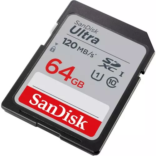 כרטיס זיכרון SD SDXC SanDisk Ultra 64GB 140MB/s UHS-I – תמונה 2