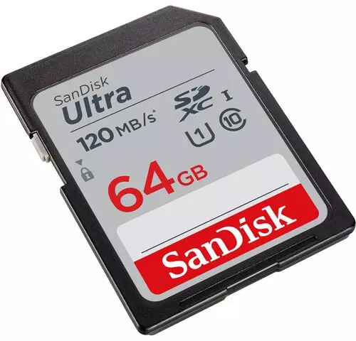 כרטיס זיכרון SD SDXC SanDisk Ultra 64GB 140MB/s UHS-I – תמונה 3
